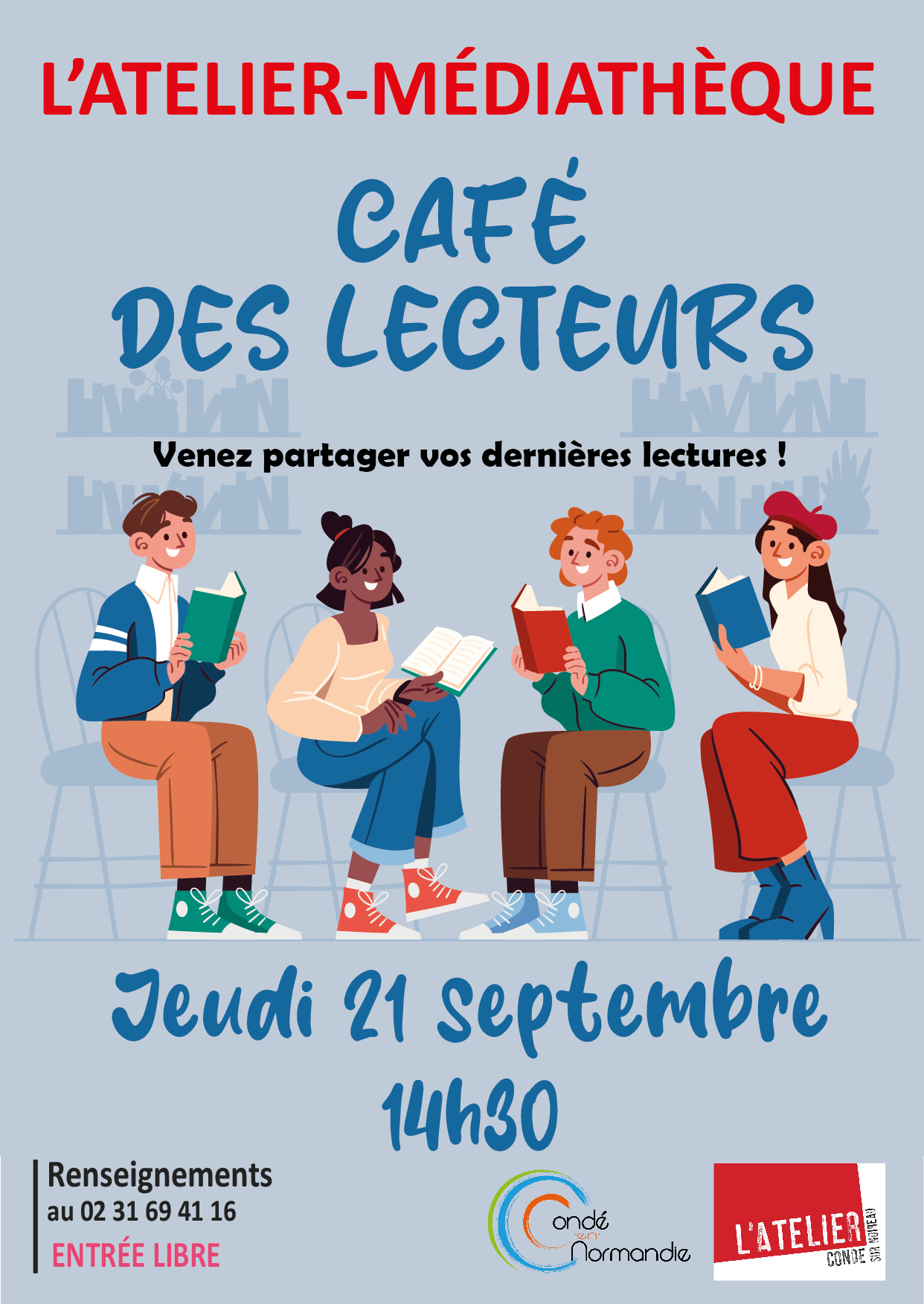Café des lecteurs septembre 2023
