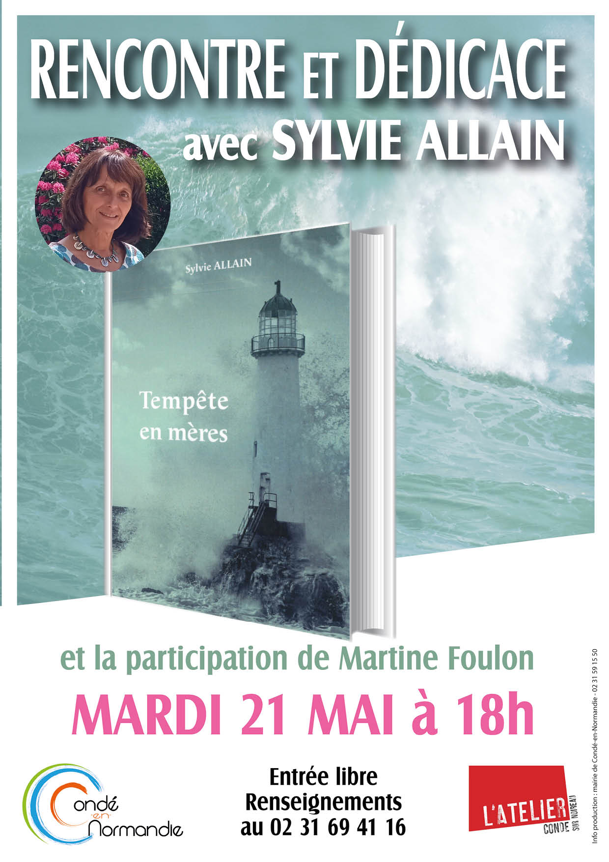 Rencontre dédicace Sylvie Allain A4